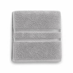 Premium Satin Hand Towel Silver at Napev GH