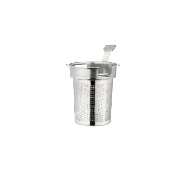 Metal cylindrical object on a white background
