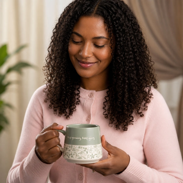 Price & Kensington Keep Growing Keep Going Mug 450ml at Napev GH