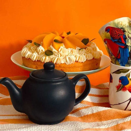 Price & Kensington Matt Black 2 Cup Teapot att Napev GH