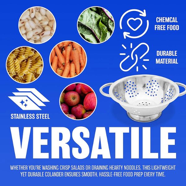 Prima Deep Colander 28cm at Napev GH