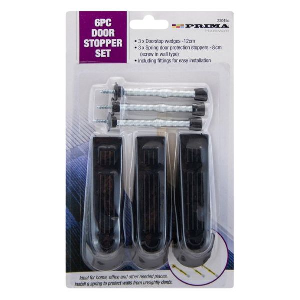 Prima Wedges & Springs Door Stopper | Pack of 6 at Napev GH