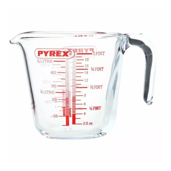 Pyrex Classic Glass Measure Jug High Resistance 0.5L at Napev GH