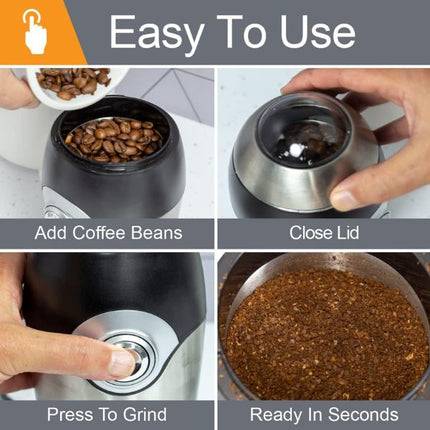 Quest 150W Electric Coffee Grinder 34160 at Napev GH