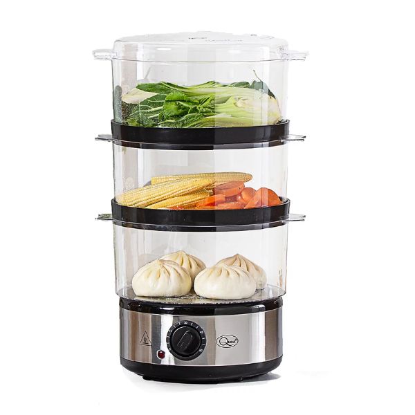Quest 3-Tier Electric Food Steamer 35220. at Napev GH