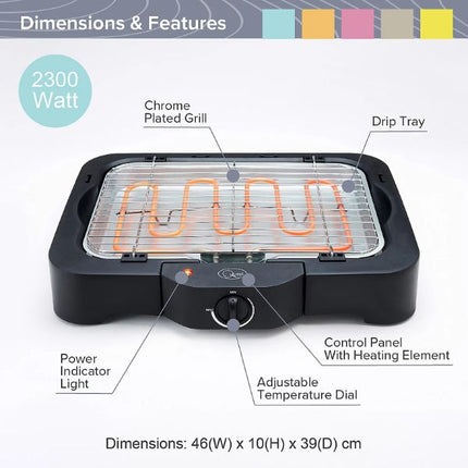 Quest Indoor Electric Barbecue Grill at Napev GH