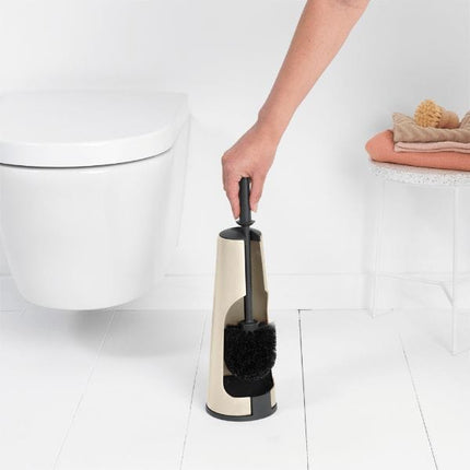 Brabantia ReNew Toilet Brush and Holder/soft beige at Napev GH