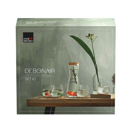 Royal Leerdem Debonair Carafe Set of 10 at Napev GH