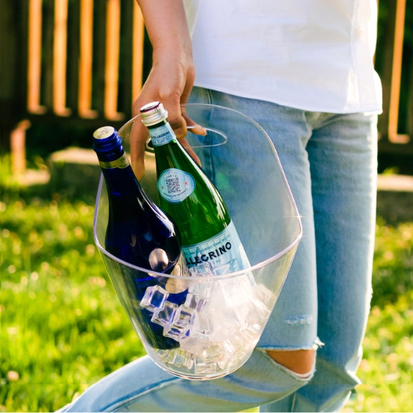 Rubikap Champagne Bucket Ps 28x24x25cm Ps Clear 5L at Napev GH