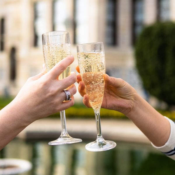 Rubikap Flute Champagne Glass 180ml at Napev GH