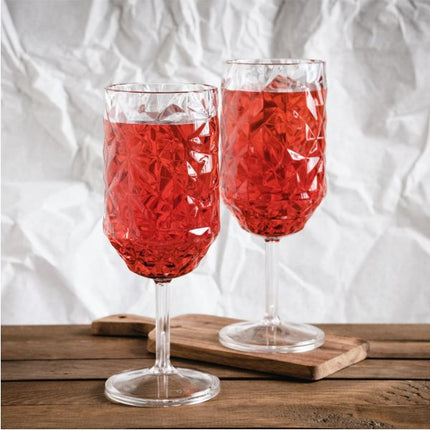 Rubikap Polycarbonate Exclusive Prisma Goblet 250ML at Napev GH