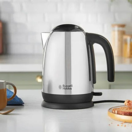 Russell Hobbs Adventure Kettle - Polished (open handle) 23911 at Napev GH