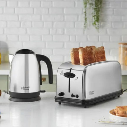 Russell Hobbs Adventure Kettle - Polished (open handle) 23911 at Napev GH