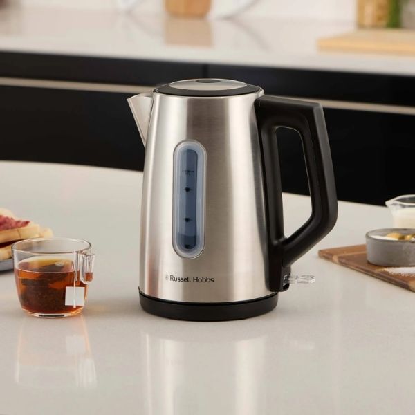 Russell Hobbs Classics Brushed Steel Kettle 1.7L at Napev GH