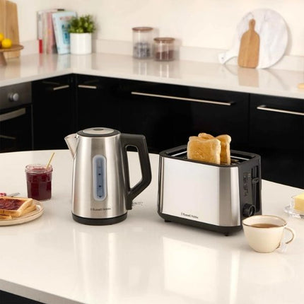 Russell Hobbs Classics Brushed Steel Kettle 1.7L at Napev GH