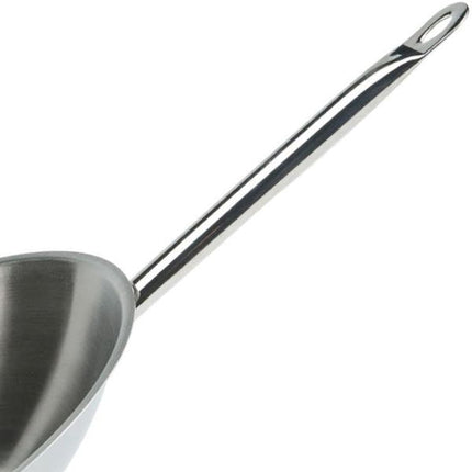 SKK Professional Stainless Steel Wok, With Round Base at Napev GH