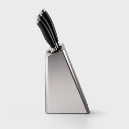 Sabatier Professional Five Piece Stainless Steel Knife Block at Napev GH