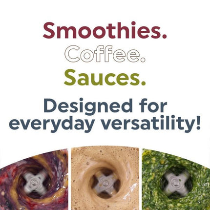 Promotional graphic with the text 'Smoothies. Coffee.