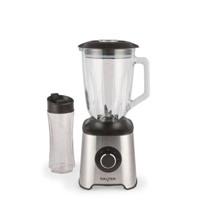 Salter blender with a separate container on a white background