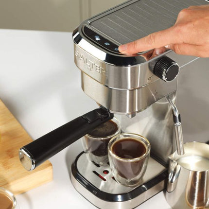 Salter Espresso Coffee Machine With Milk Frother at Napev GH