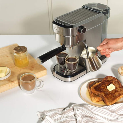 Salter Espresso Coffee Machine With Milk Frother at Napev GH