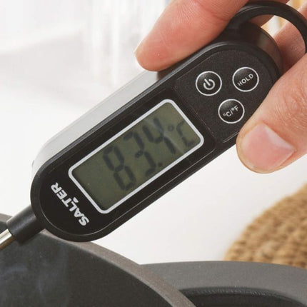 Salter Instant Read Thermometer - Black at Napev GH