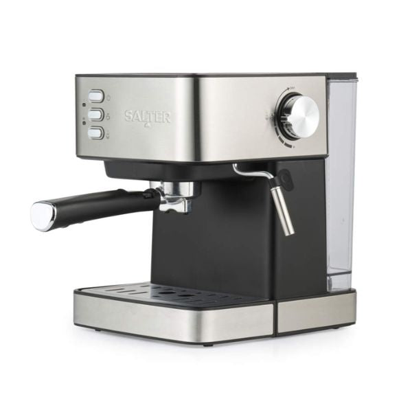 Salter Manual Espresso Machine With Milk Frother at Napev GH