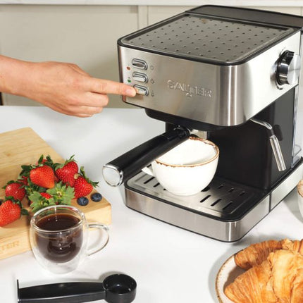 Salter Manual Espresso Machine With Milk Frother at Napev GH