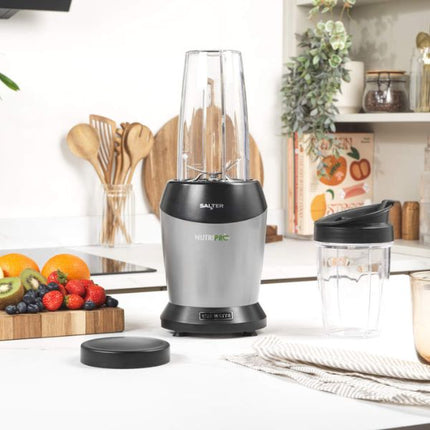 Salter Nutripro Blender & Blending Cups - Black at Napev GH