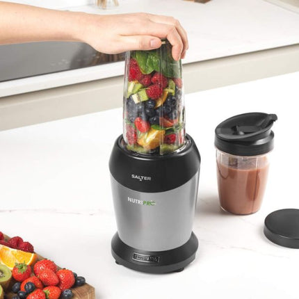 Salter Nutripro Blender & Blending Cups - Black at Napev GH