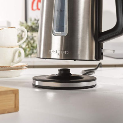 Salter Stainless Steel Kettle - 1.7L at Napev GH