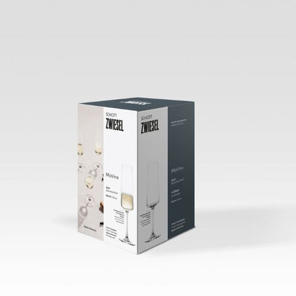 Schott Zwiesel Miovino Champagne Glass 260ml | Pack Of 4 at Napev GH