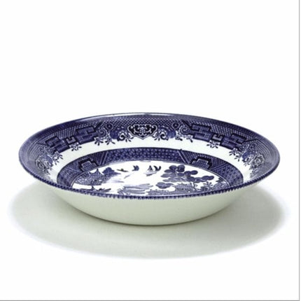 Reload to view Blue willow salad bowl 