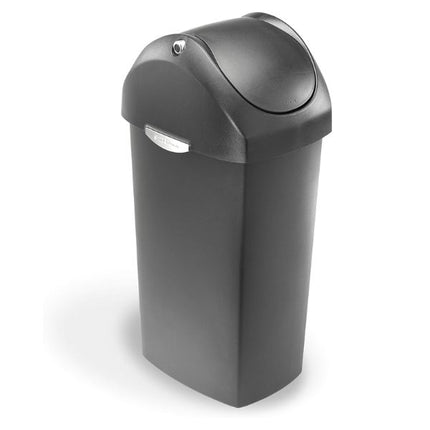 Simplehuman 60L Swing Top Plastic Bin Grey at Napev GH