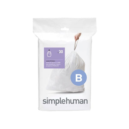 Simplehuman custom fit liners- Code B | Pack of 20 at Napev GH
