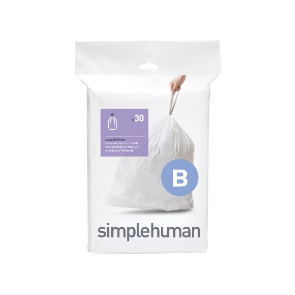 Simplehuman custom fit liners- Code B | Pack of 20 at Napev GH