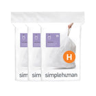 Simplehuman custom fit liners- Code H | Pack of 60 at Napev GH