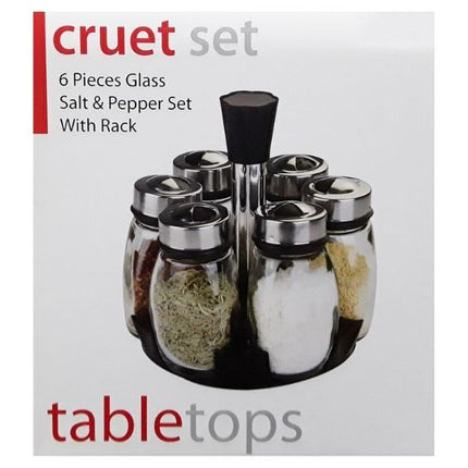 Tabletops Revolving Spice Rack 6pc at Napev GH