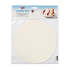Front view of a Tala pack of 20 siliconised 23 cm (9-inch) greaseproof paper circles in clear packaging