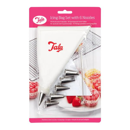 Tala Icing Bag Set with 6 Nozzles at Napev GH