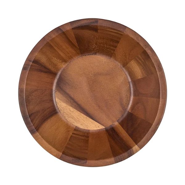 Tala Lacquered Acacia Large Salad Bowl 250x250x100mm at Napev GH