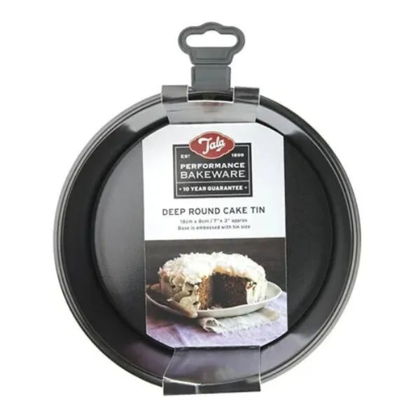 Tala Performance Eclipse Non-Stick 18cm Deep Cake Tin at Napev GH