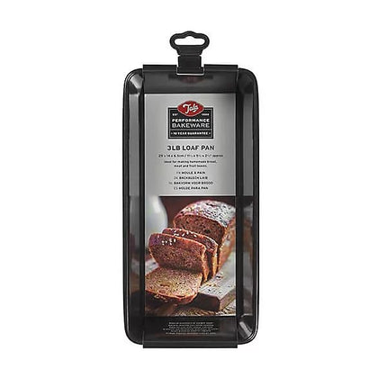 A packaged 3 lb loaf pan from Tala Professional Bakeware, shown in its retail packaging with a hanging tab on a plain white background.