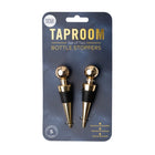 Taylor's Eye Witness Taproom Two Piece Gold Ball Bottle Stopper Set at Napev GH