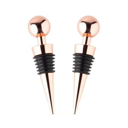 Taylor's Eye Witness Taproom Two Piece Rose Gold Ball Bottle Stopper Set at Napev GH