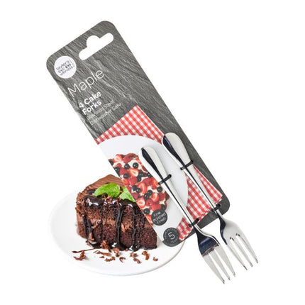 Taylors Eye Witness Maple Cake Fork | Pack of 4 at Napev GH