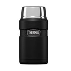 Thermos King Food Flask Stainless Steel 710ml - Matte Black at Napev GH