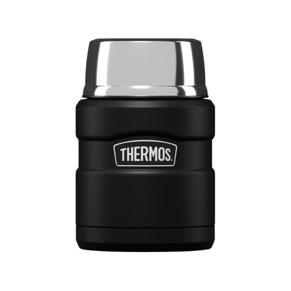Thermos Stainless King Food Flask 0.47L - Matte Black at Napev GH