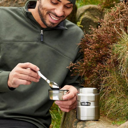 Thermos Stainless King Food Flask 0.47L - Matte Black at Napev GH