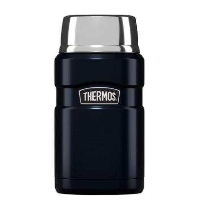 Thermos Stainless Steel King Food Flask 0.71ltr - Blue at Napev GH